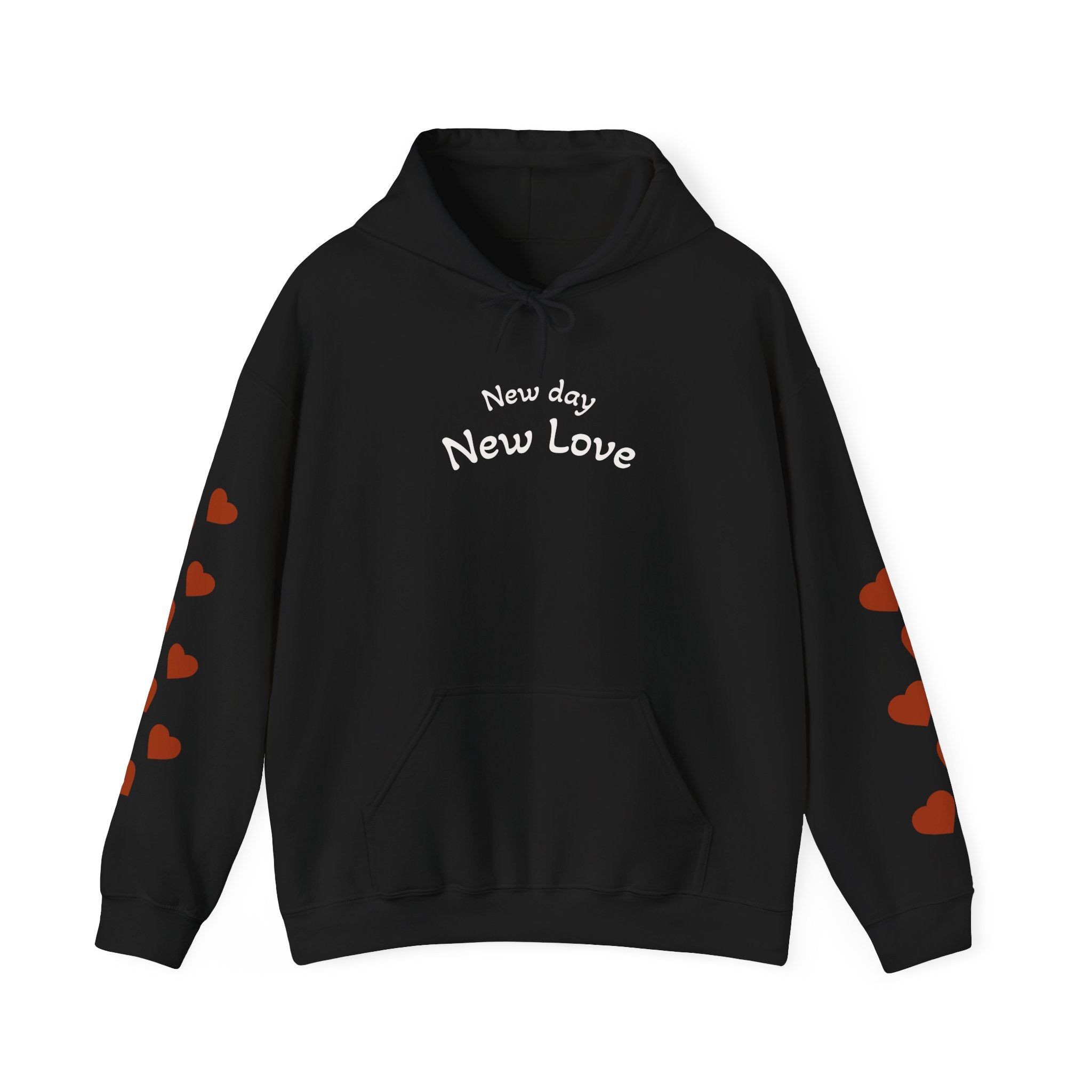 New Day New Love Hoodie — 'Love Someone Today' Heart Graphic Pullover