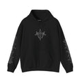 Black Gothic Cross Hoodie