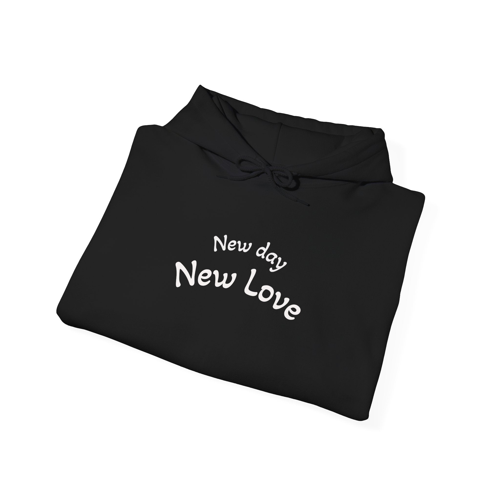 New Day New Love Hoodie — 'Love Someone Today' Heart Graphic Pullover